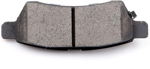 Miniatura 7 de ECCPP - Juego de 2 rotores de freno, 2 rotores de freno traseros y 4 pastillas de freno de disco de cerámica para Nissan Frontier 2005-2016, 2005,