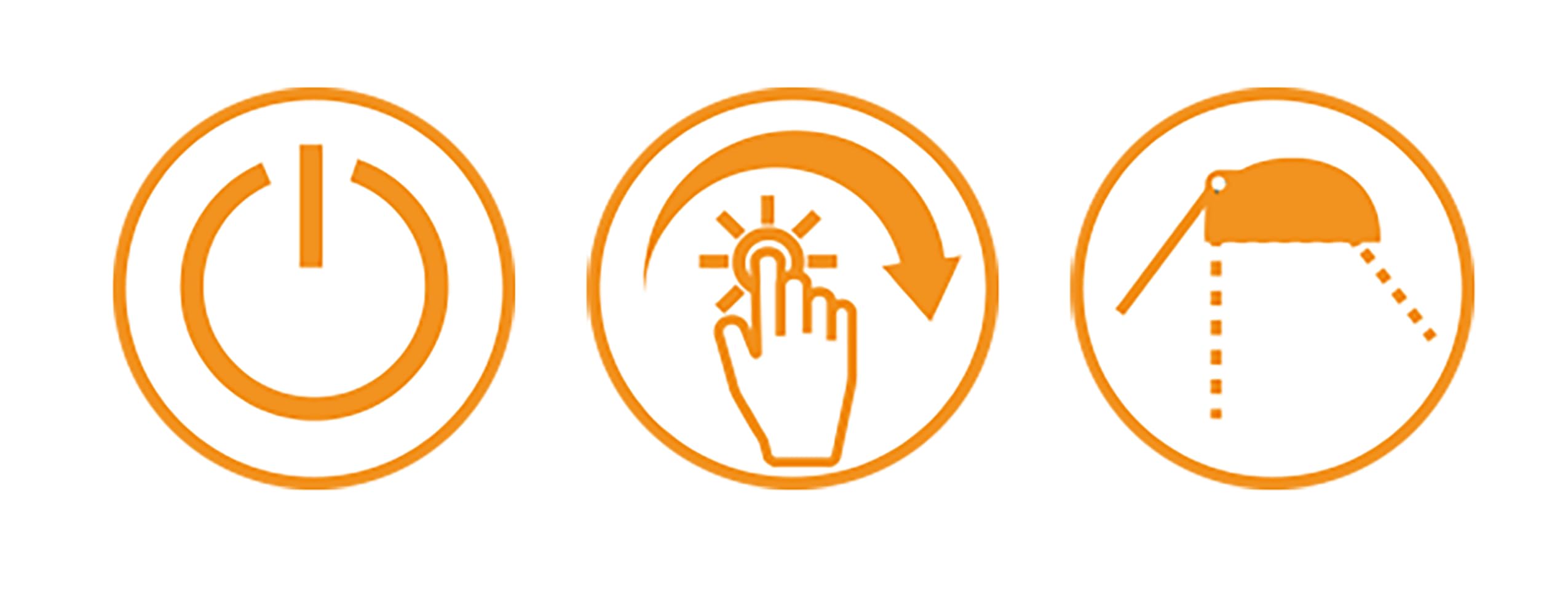 Unilux LED Schreibtischlampe Magic, mit Bewegungssensor und Soft Touch Dimmer, schwarz