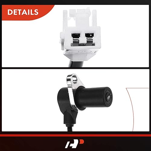 Miniatura 7 de A-Premium Sensor de velocidad de rueda ABS trasero derecho  Compatible con modelos Hyundai  Santa Fe 2001 2002 2003 2004 2005 2006, 4WD, Sport