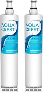 2X AQUACREST 4396508 Fridge Water Filter, Compatible with Whirlpool 4396508 4396510, Hotpoint, SBS002 SBS003 SBS004 SBS200 S20BRS EDR5RXD1 481281729632 461950271171 (2)