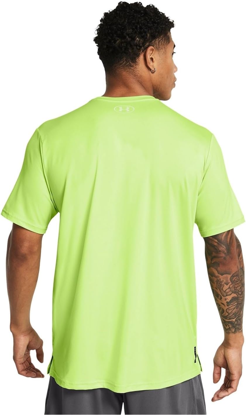 Under Armour Vanish Energy SS-Blk Short-Sleeves Men T-shirt Black - Image 4
