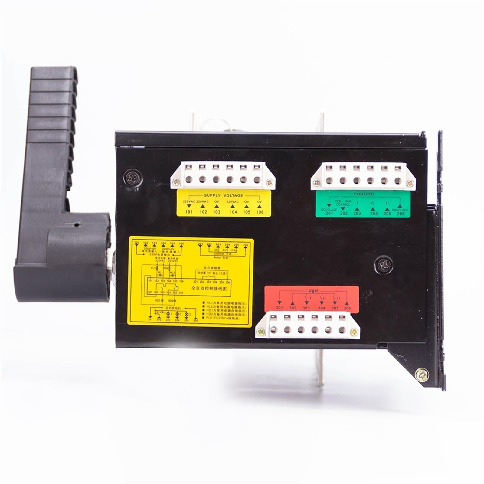 Universale 100A 4P Generatore Diesel ATS Dual Power Interruttore di Trasferimento Automatico AC 220V 380V Parti del Generatore Singola trifase