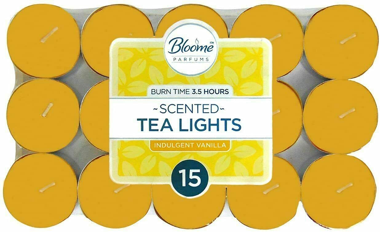 bloome Scented Indulgent Vanilla Tealights