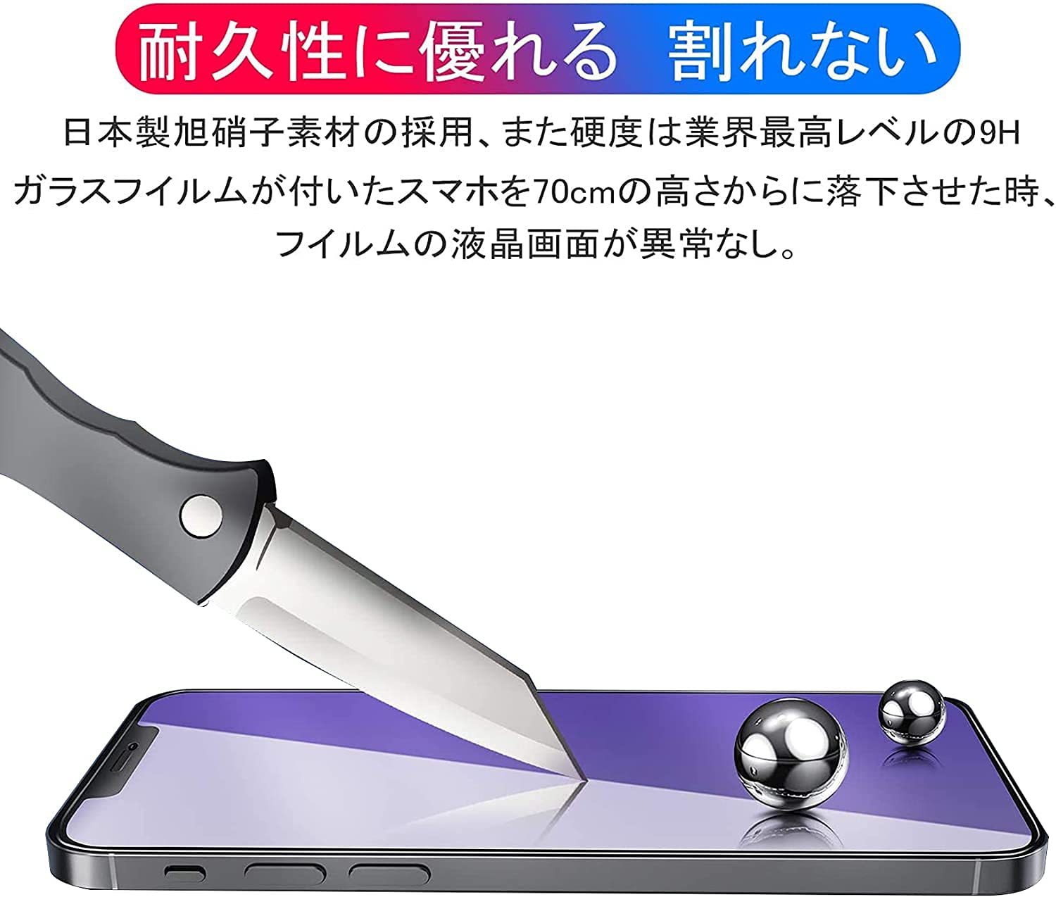 Amazon | DZHFU ブルーライトカット iPhone12 用 【ブルーライトカット 