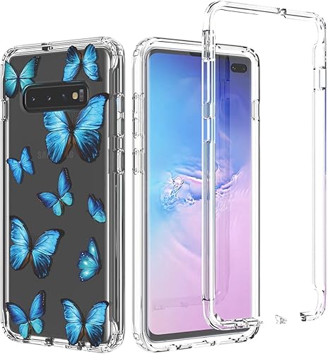 Miniatura 6 de Funda transparente para Galaxy S10 PlusGalaxy S10+ PlusSamsung S10 Plus para niñas, TPU suave a prueba de golpes, funda protectora transparente para
