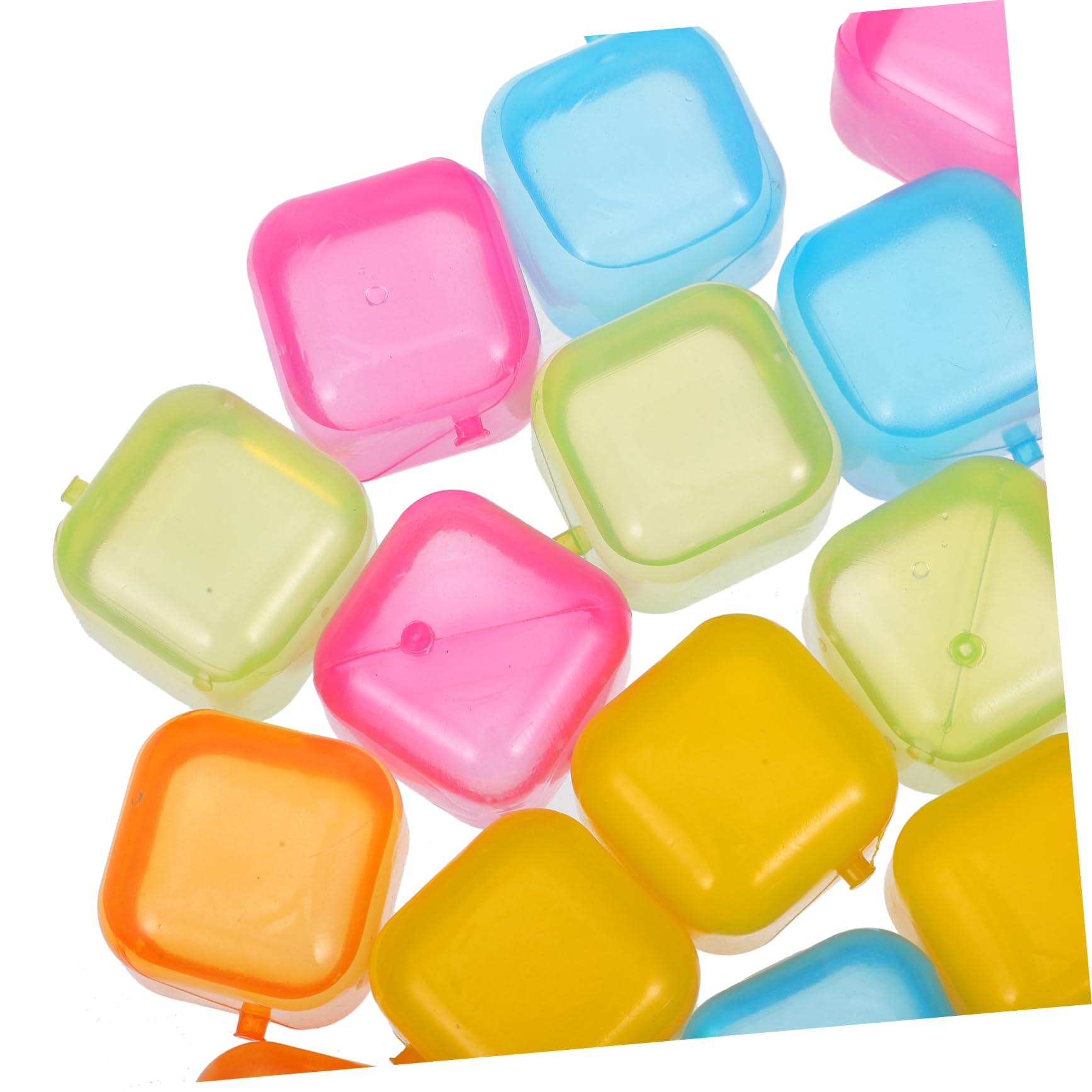 PRETYZOOM 96piezas Cubitos De Reutilizables De Plástico Moldes De Convenientes Para Bebidas Pack De Coloridos Para Cócteles y Whisky Sin Derrames y De Limpiar