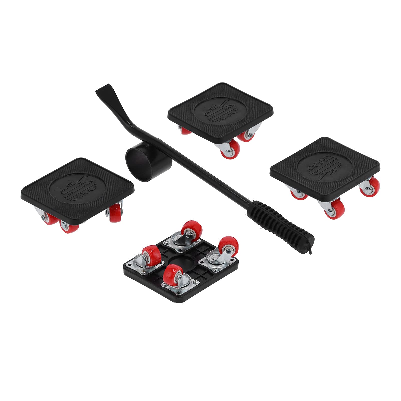 ASerZenith Mover Transport Set Furniture Lifter Shifter Moving Tool Set, Equipment Mover Roller For Heavy Objects Transport, 4-Piece Kit