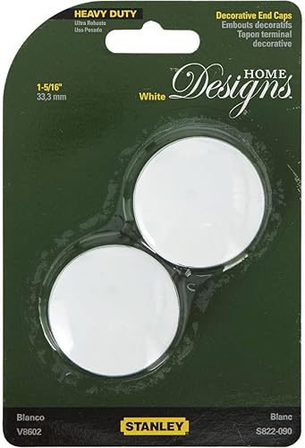 Miniatura 2 de Stanley Hardware S822-090 - Tapa de extremo, color blanco