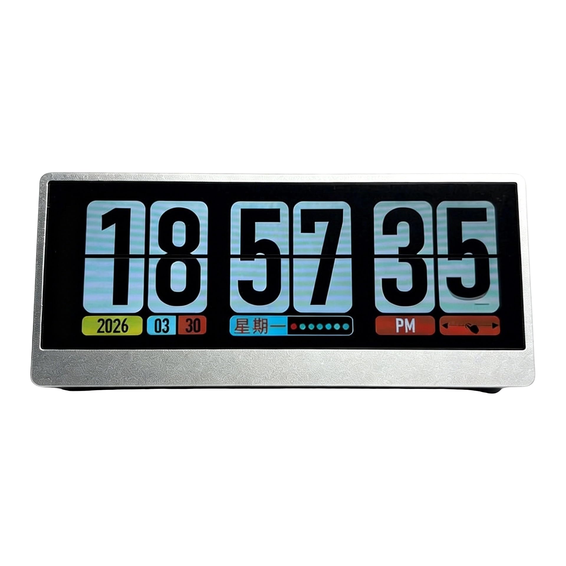 Pantalla de espectro de sonido con modo de doble entrada para monitor de