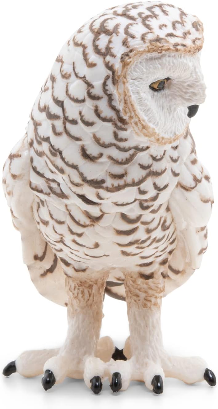 Papo - Realistic Snowy Owl Figure - Ages 3+ - Wild Life Collection - Educational Play Polar Birds - Gift Idea Toy for Girls and Boys