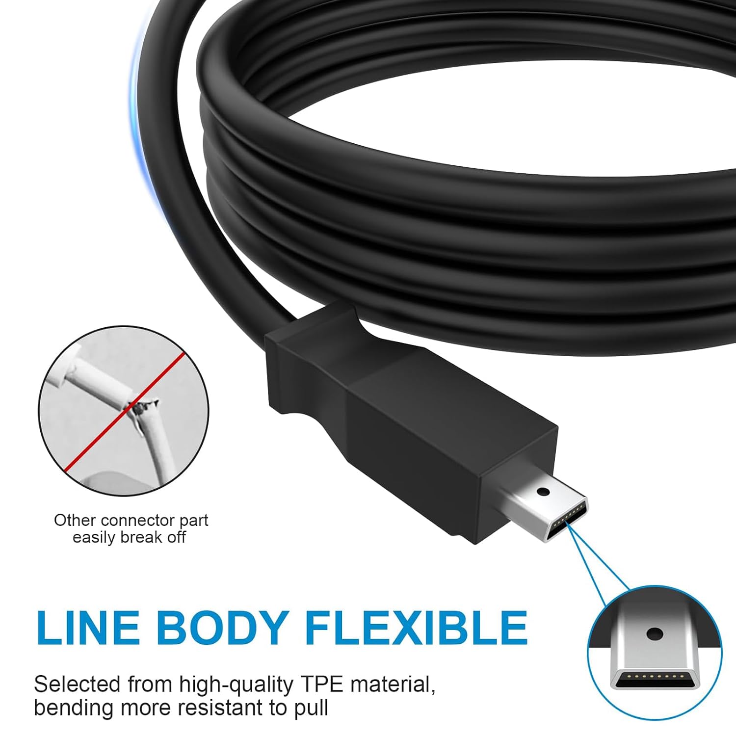 Replacement Easyshare Camera USB Data Sync Cable Cord Compatible with Kodak C813 C875 C913 M320 M340 M380 M381 C140 C180 C190 C315 C330 C340 C350 C513 V1003 V1073 Cameras, 5FT