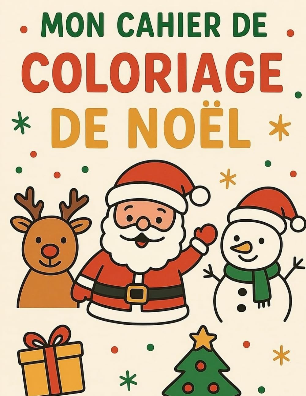 Cahier de coloriage de Noël
