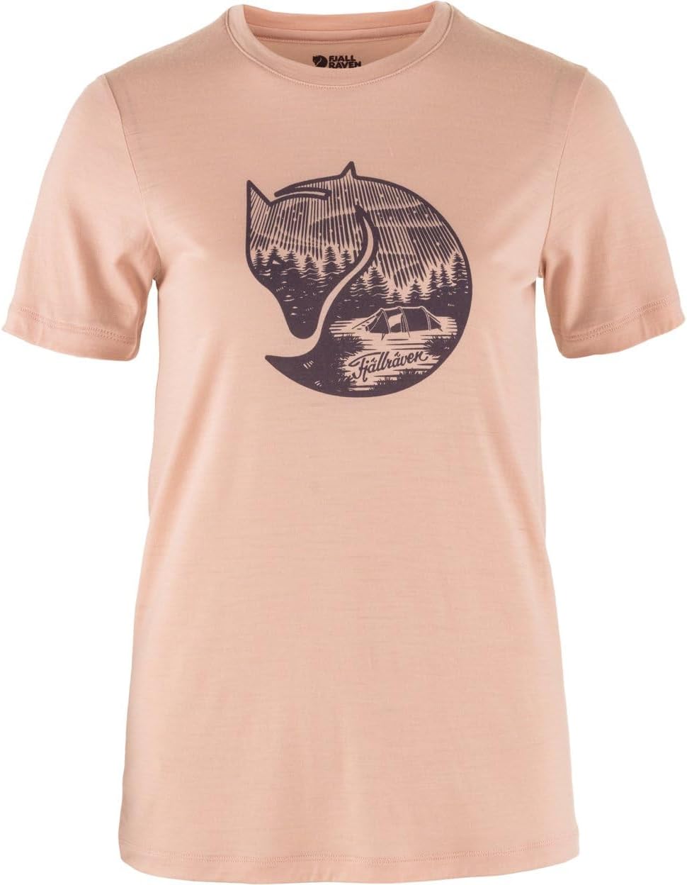 Fjällräven Abisko Women's Short Sleeve Wool Shirt - Temperature Regulating, Quick-Dry, Merino Wool - Hiking, Trekking