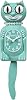 Ocean Waves Miss Kitty-Cat Klock