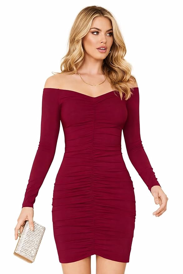 Off Shoulder Western Party Dress