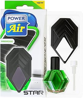 Power Air Car Freshener Star Air Freshener on AC Vent 9ml-Paradise-STA-30