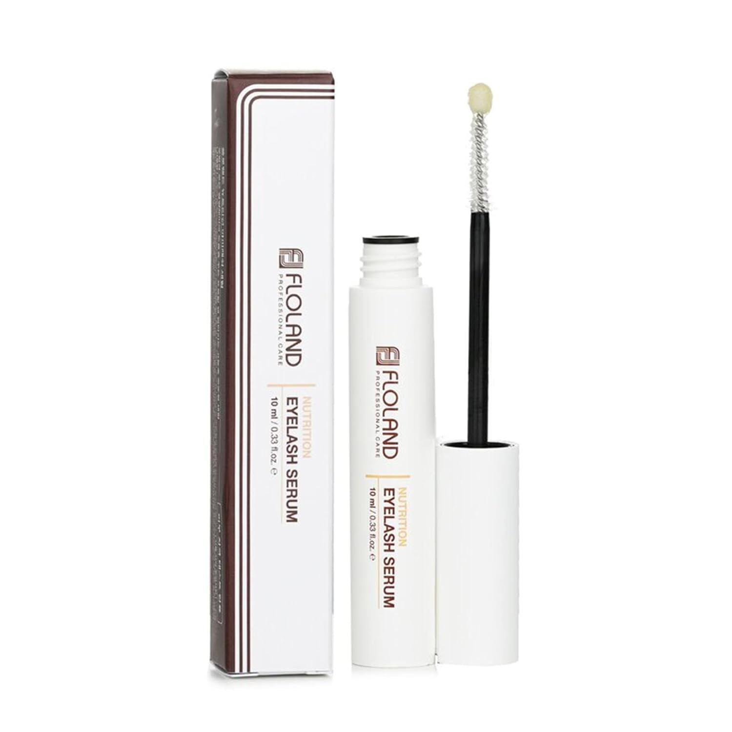 Nutrition Peptide Eyelash Serum, 5% Peptide Lash Formula for Fuller, Longer-Looking Lashes, Lightweight Lash Essence for Eyelashes & Brows, 0.33 fl oz