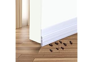 Insulating Door Sweep Weather Stripping Pest Stopper