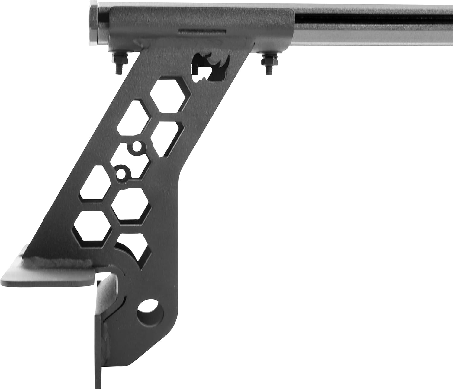 Go Rhino XRS Cross Bars - Bed Rail Kit for Mid-Sized Trucks without Tonneau Covers | Mild Steel, Textured Black | 5935000T | Fits 2005 - 2024 Nissan Frontier & Other Mid-Sized Trucks (See description)