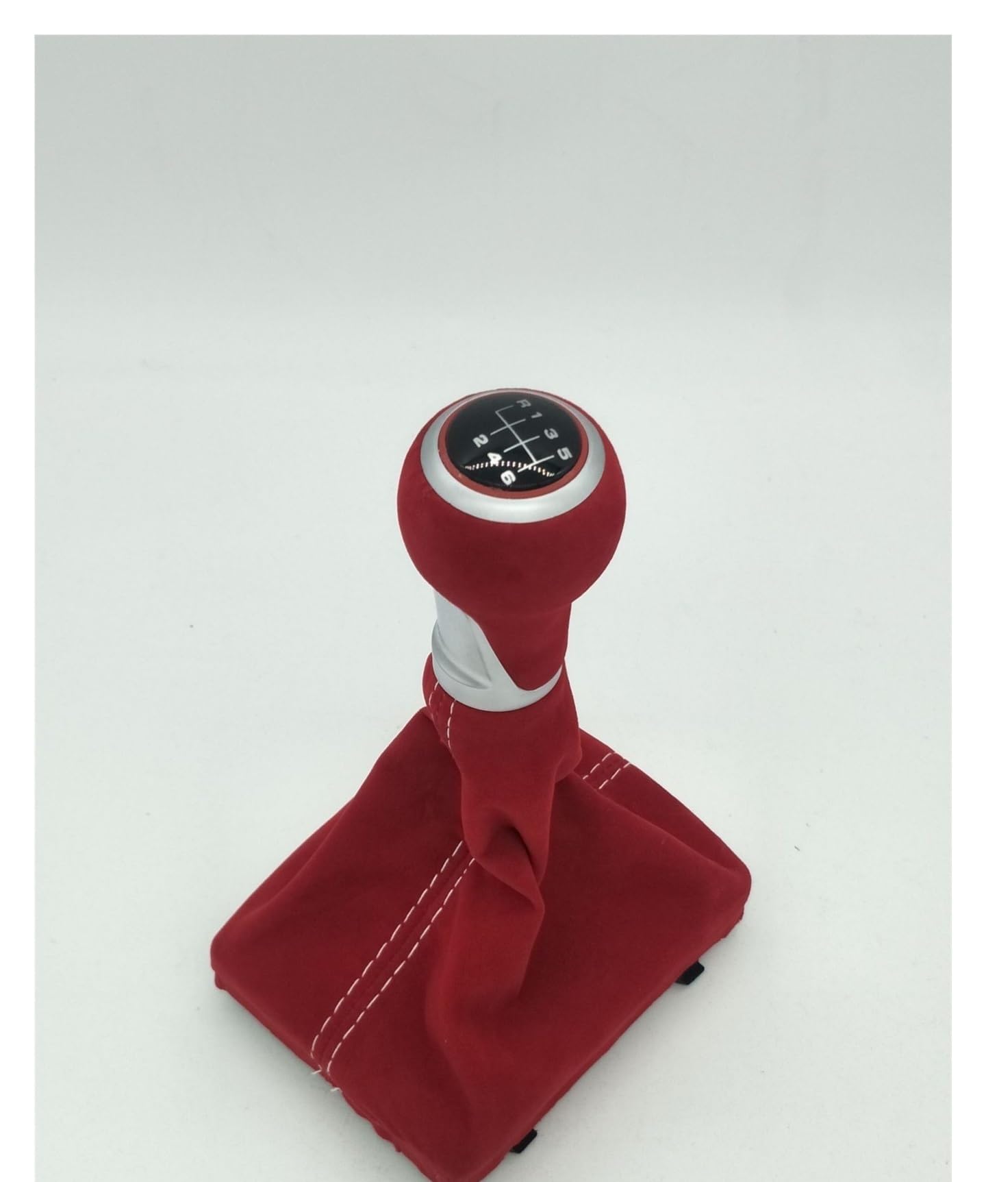 ZNCOJL Car Gear Stick Knob for Audi A4 A5 6 Speed Car Gear Shift Knob Head Rod No Modification Required