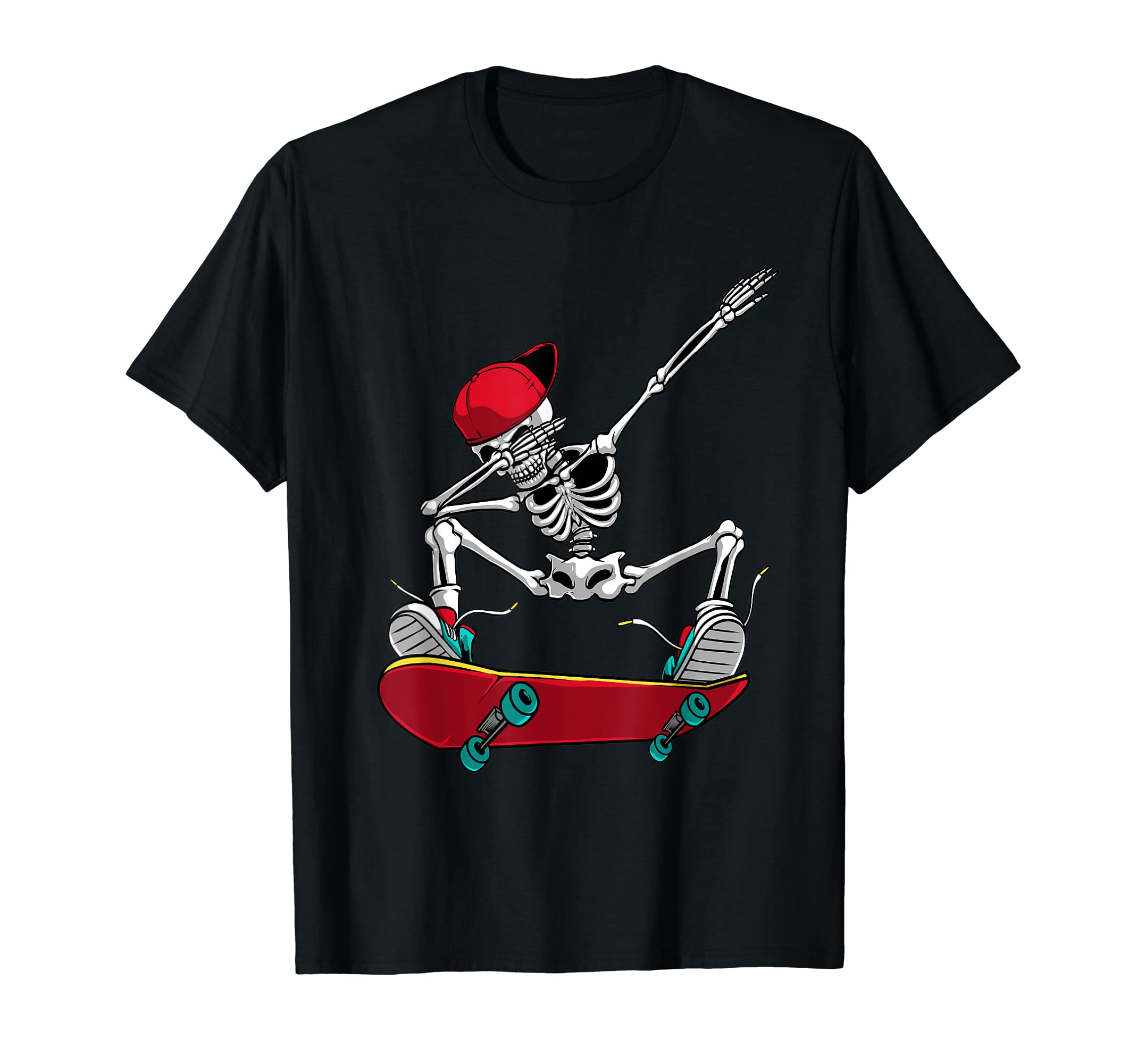 Cool Skateboarding Art for Men Women Skateboard Skateboarder T-Shirt Small