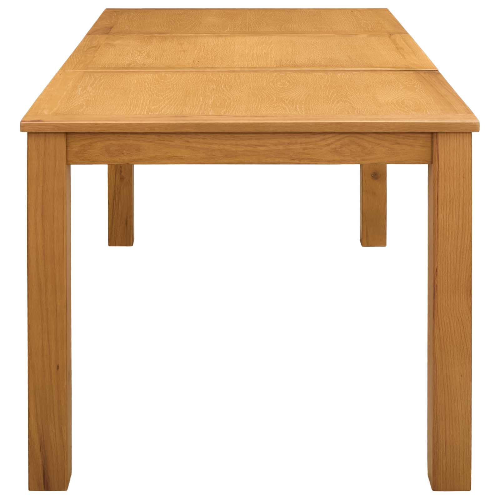Table à manger 150 x 85 x 75 cm en bois massif chêne naturel avec pieds