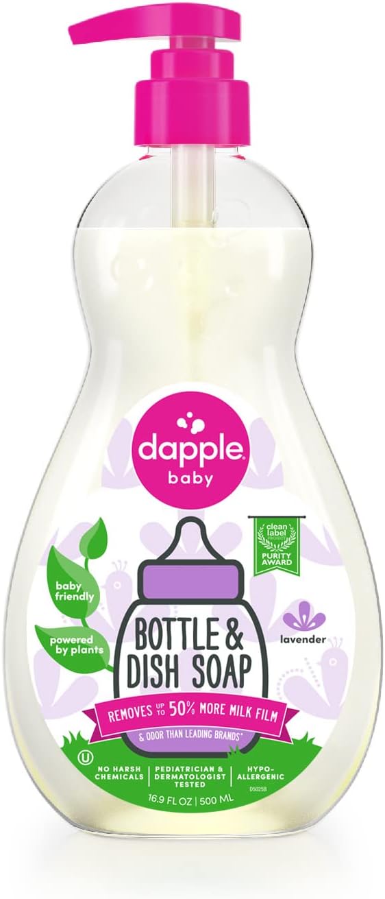 Dapple Baby - Lavender Bottle & Dish Soap - 16.9 fl oz