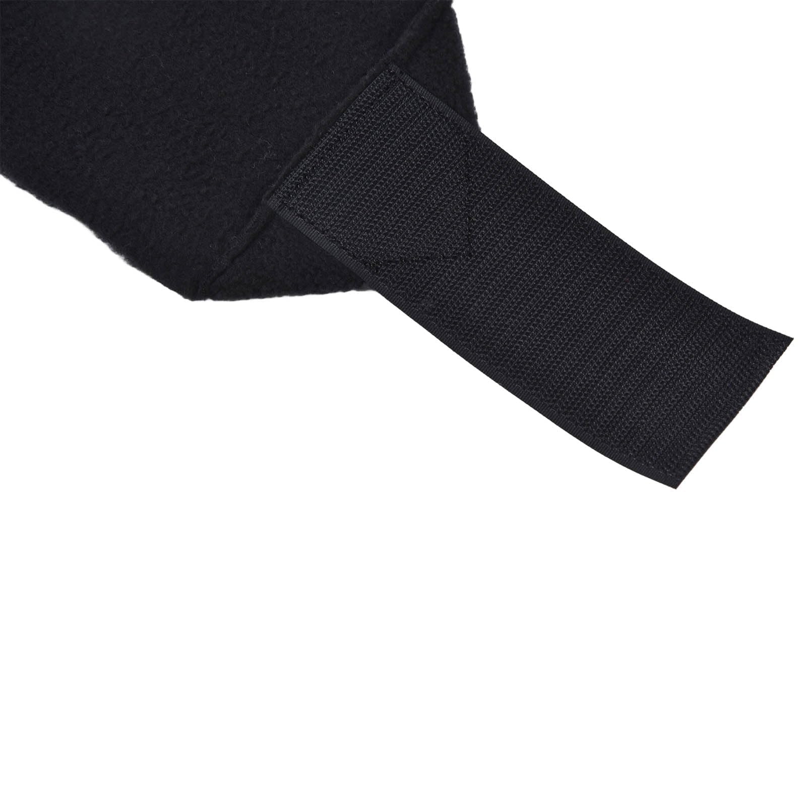 Atyhao Vendas para Caballos Vendas para Piernas, Vendas Estables Vendas para Piernas Ecuestres para Caballos Vendas para Botas de Piernas de Caballo para Caballo Perro Vaca Gato (Negro)