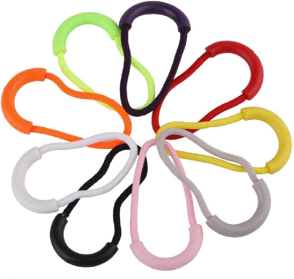 30pcs Colorful U-Shaped Nylon Zipper Pulls Durable Zipper Pulls Replacement Zipper Tags Zipper Tab for Backpacks, Handbags, Jackets, Luggage, Purses Clothing DIY Accessories - Image 4