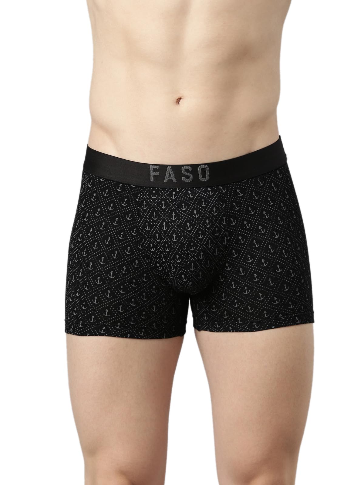 f a s o Men's Cotton Trunks - Premium Men's Trunks - Comfortable Underwear for Men with Support and Style-picture-27
