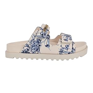 Amazon.com | Guess Women's Fabulon Sandal, Light Blue