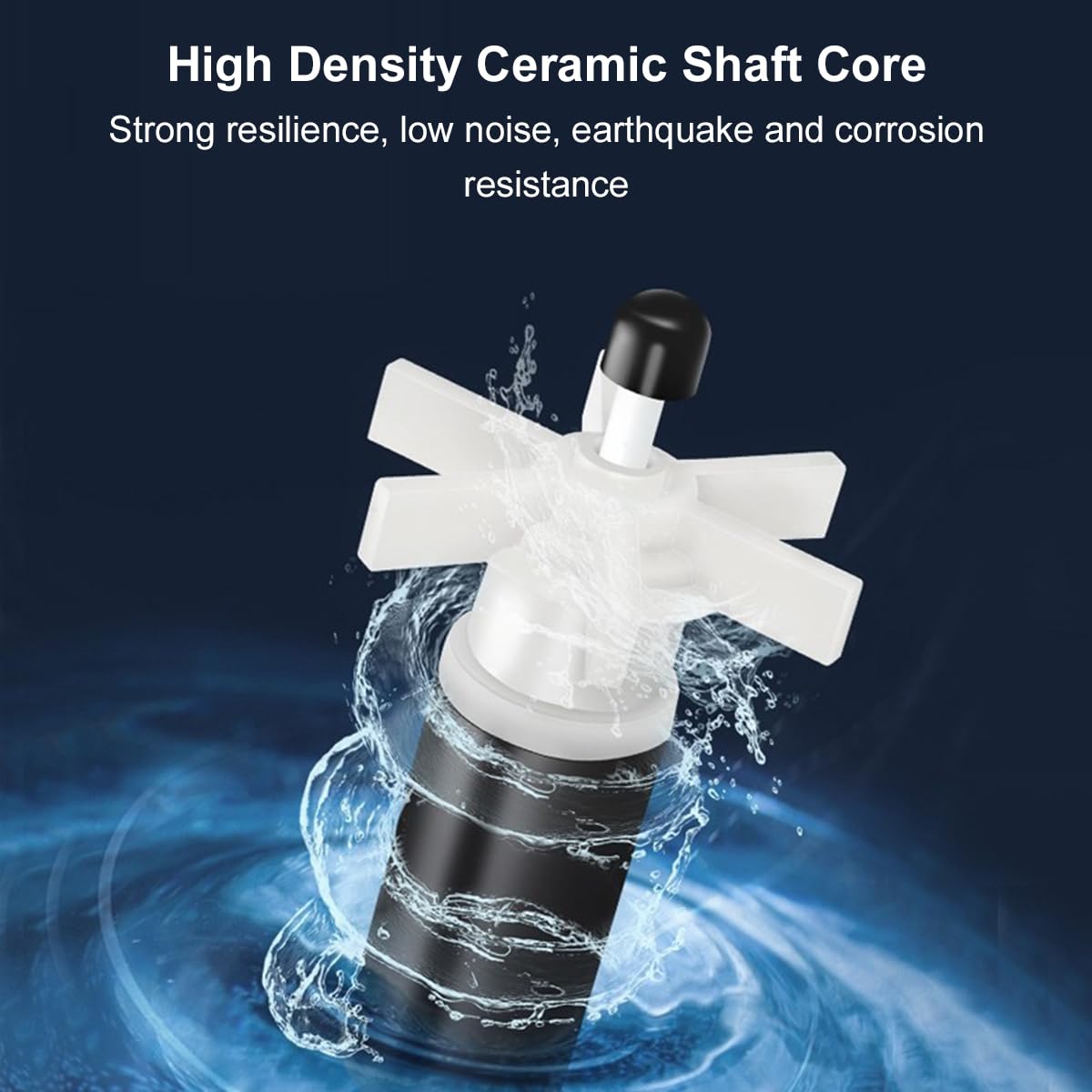 Replacement Rotor Impeller,Girante per Pompa dell'Acqua,Pompa Impeller/Rotore Per Pompa Acqua Filtro Girante Rotore Albero Cuscinetto Pompa Rotore Rotore