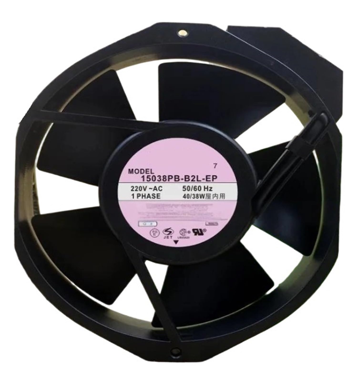 ETNANUPIN 15038PB-B2L-EP 220V 40/38W 17238 172 * 38 mm cooling fan