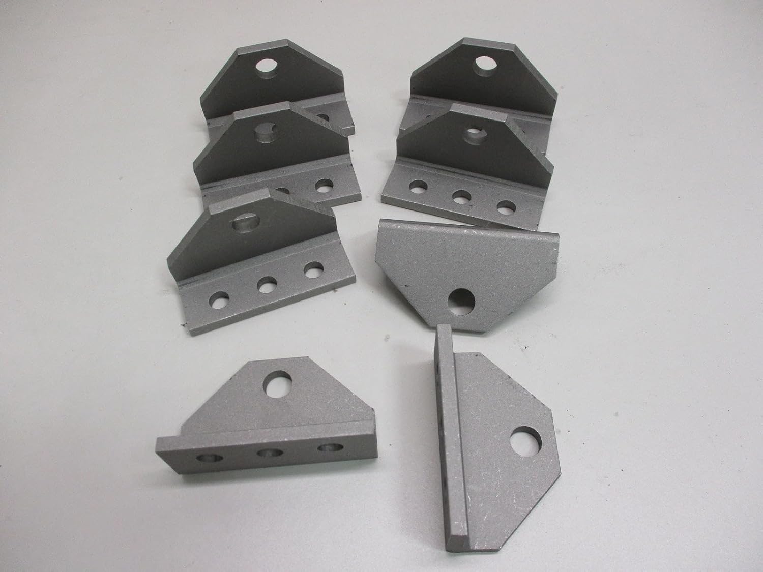 Boat Pontoon Trailer Bolster Bunk Board Adjustable Swivel Aluminum Brackets, 8 Pack, for Trailer Boat