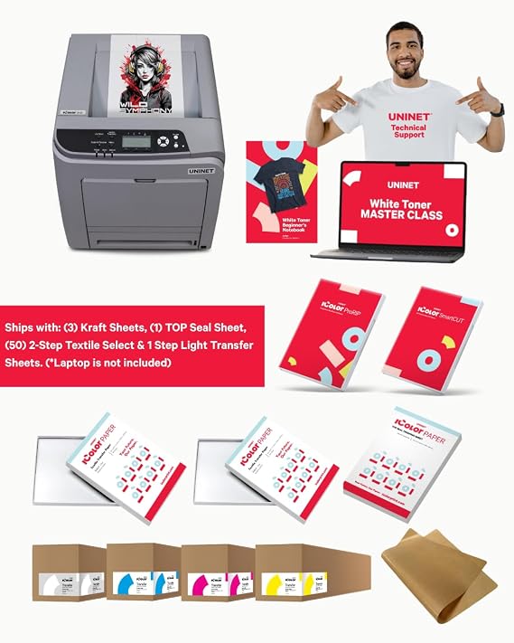 UNINET IColor 340 Apparel Plus Printer Worldwide