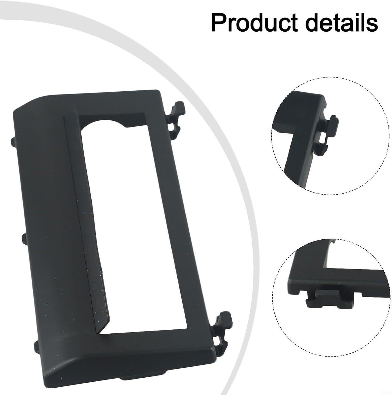 Replacement Main Brush Guard Compatible with Eufy L50/L50 SES/L50 Hybrid/L60/L60 Hybrid Robot Vacuum, Black Plastic