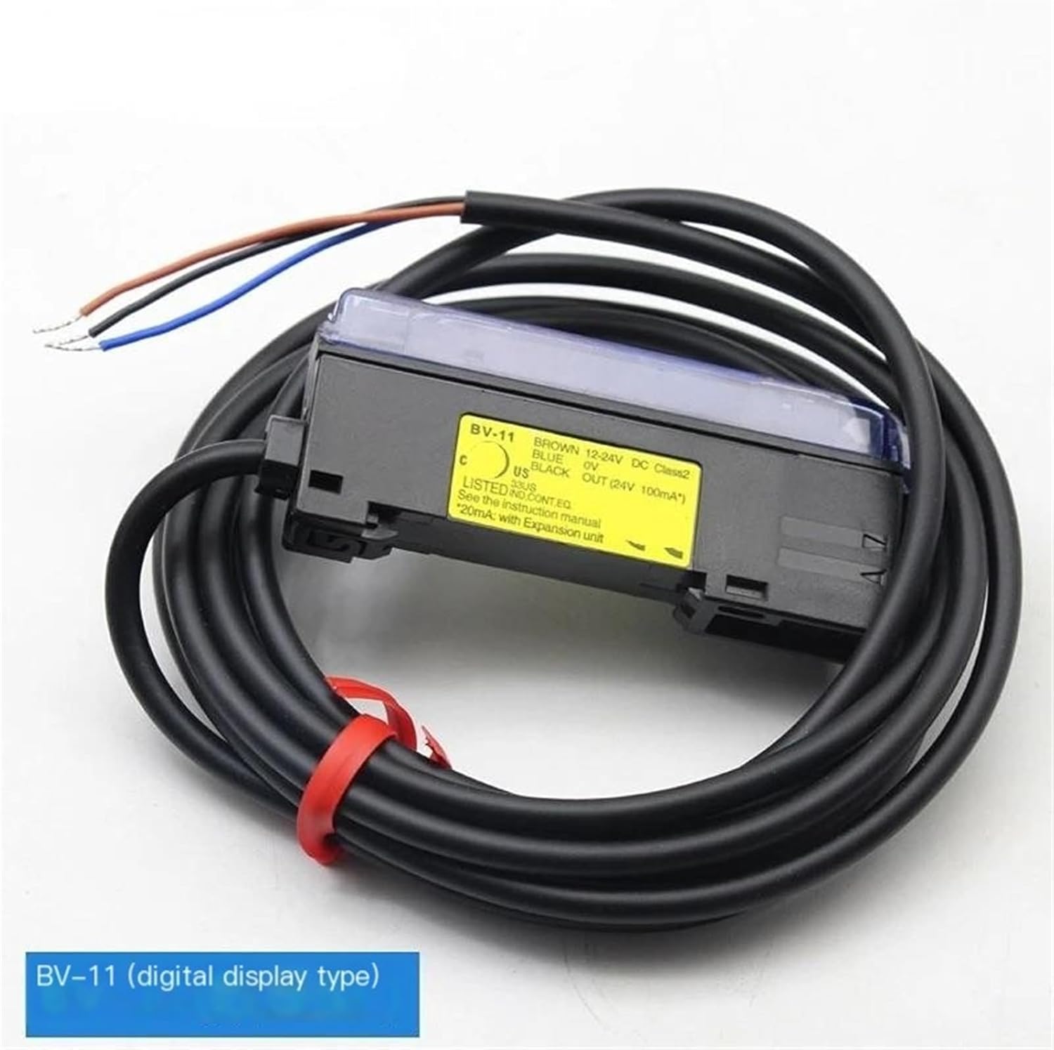 2pcs Optical Fiber Amplifier Sensor BX-201 E3X-NA11 FS-V11(BV-11)