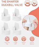 Spectra Pièces pour pompes mammaires 8 Diaphragme en silicone conçu pour Spectra S1 S2 9 Plus Protecteur de flux de retour de la pompe mammaire