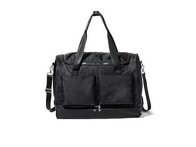 Baggallini Deluxe Fifth Avenue Weekender Duffel Bags Black Twill : XL, Nylon/Polyester