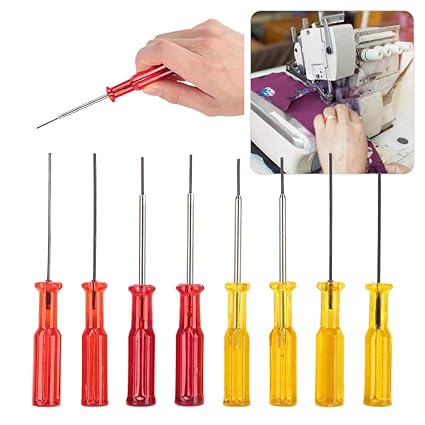 8Pcs Precision Screwdriver Set Hex Socket Screwdriver Needle Overlock Machine Screwdriver