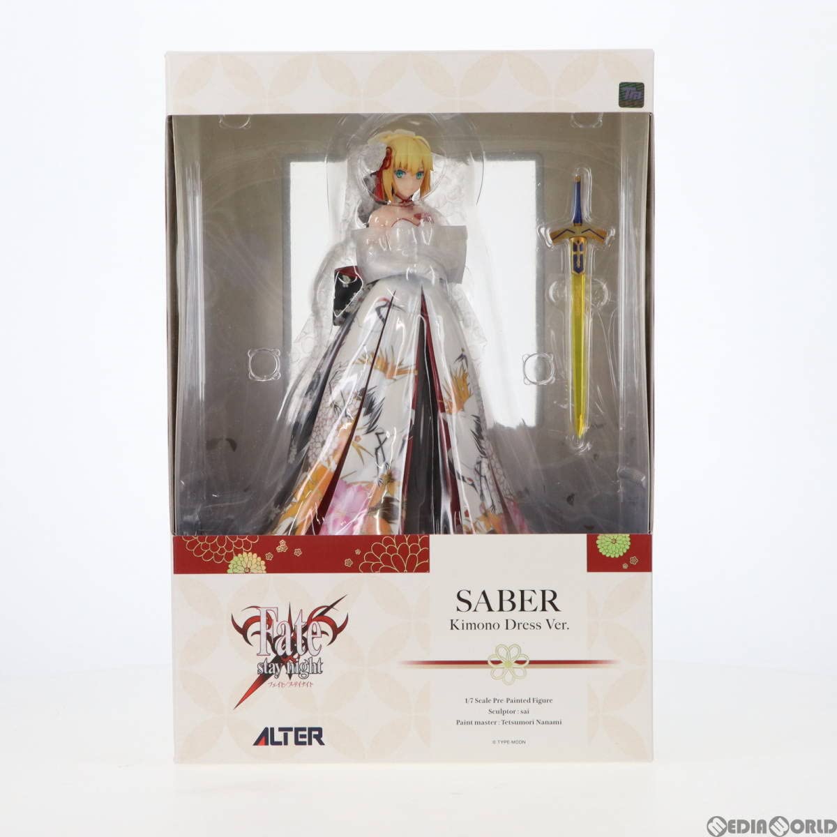 Fate/staynightセイバー着物ドレスVer. 1/7 完成品フィギュア Fate 