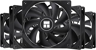 Thermalright TL-C12C X5 CPU Cooler Fan, 12cm Silent Cooling Fan,with 1550RPM Speed,Suitable for Chassis, CPU Coolers and W...