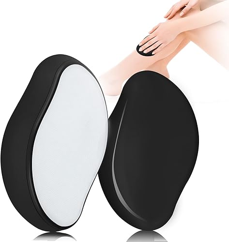 Borrador de cabello de cristal, reutilizable, herramienta mágica de depilación sin dolor, borrador mágico para espalda, brazos, piernas, borrador de