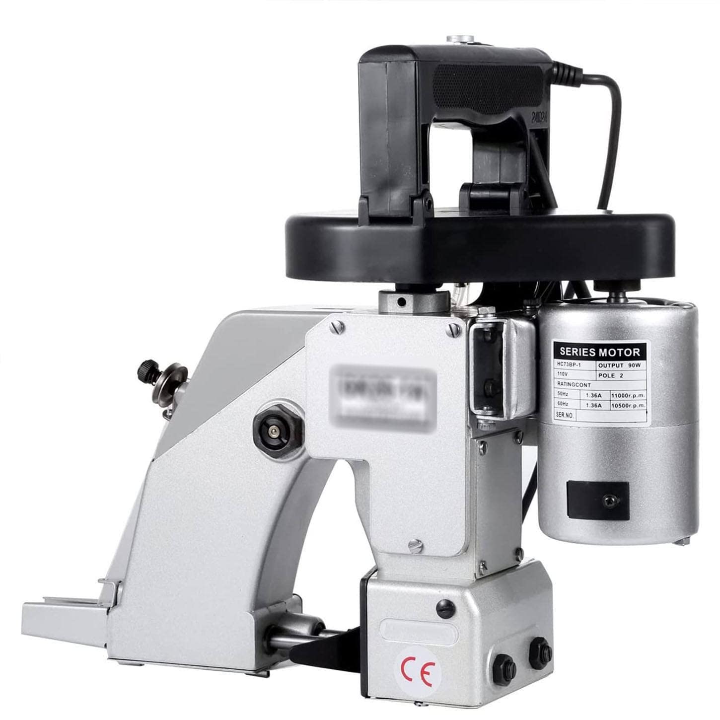 XDLYWUZIQ электрическая упаковочная машина для мешков 1250-1400 игл/мин, шитье, запечатывание, портативная машина для закрытия мешков 90 Вт, швейная машина для плетеных мешков из змеиной кожи, электрическая швейная машина для мешков