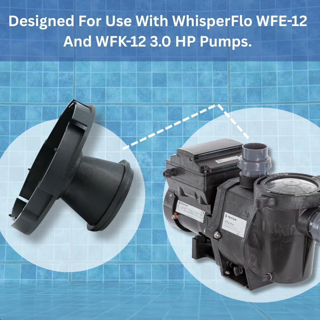AppaeTech 3 HP Pool Pump Diffuser Assembly Replacement for WhisperFlo® & IntelliFlo® Pool and Spa Pumps | Replaces 072928 / 072928Z | Designed for 3.0 HP Only