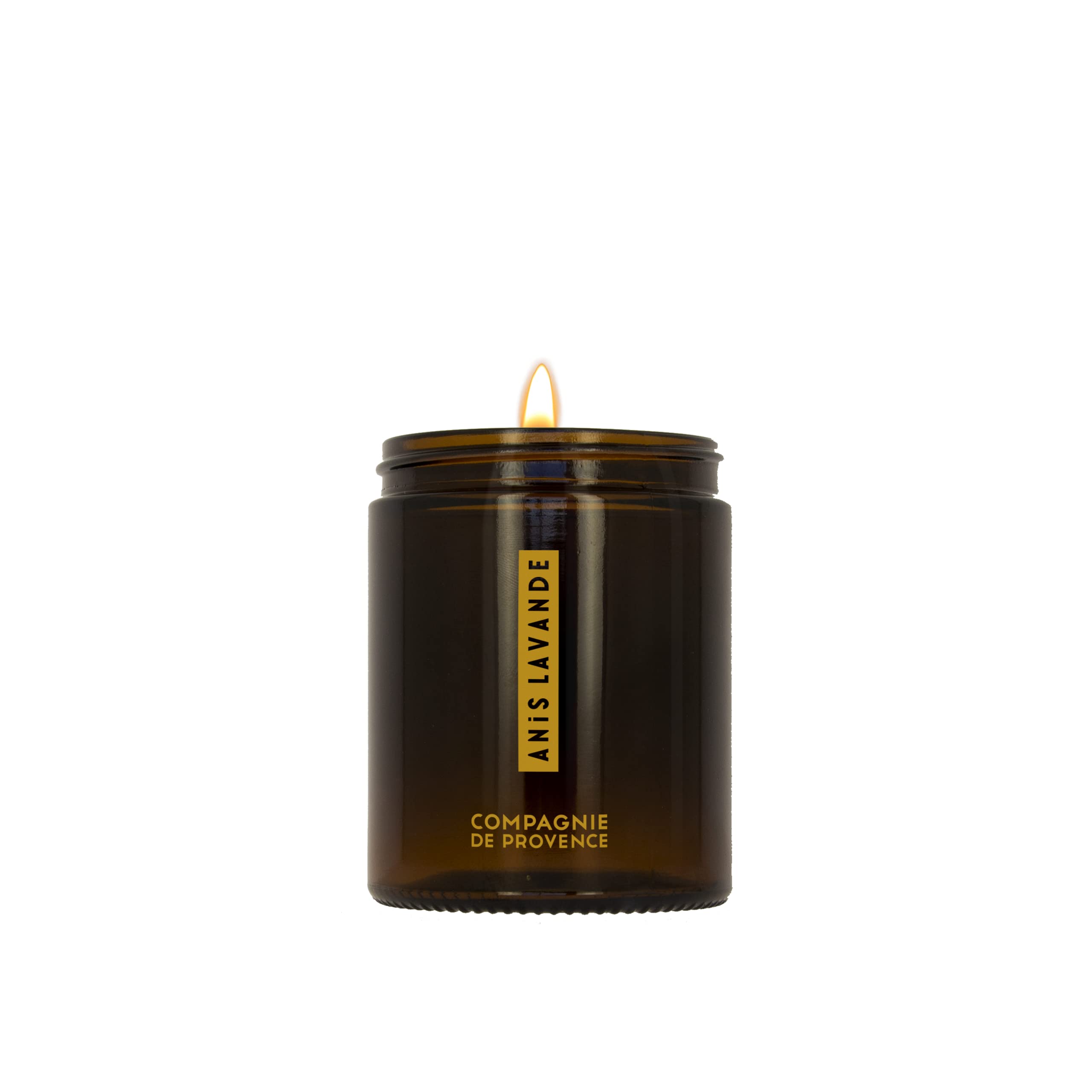 Compagnie de Provence® Duftkerze Anise Lavender 150 g | für eine entspannende und erholsame Atmosphäre | handgefertigt