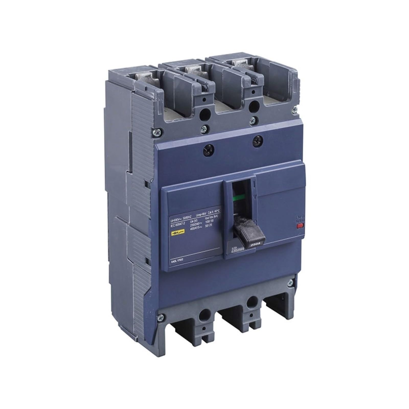 Disjoncteur EZD160E-160A EZD160E3160N pour éviter les surcharges électriques triphasées 3P