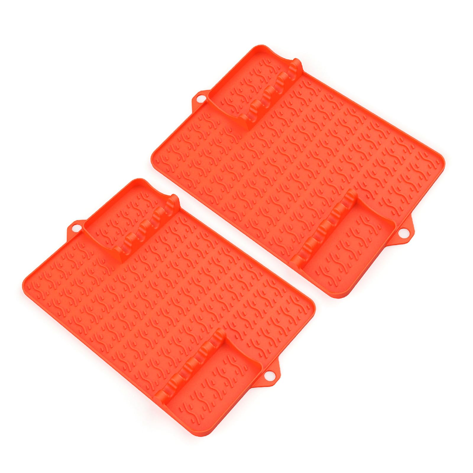Xinsheinelry 2Pcs Nonstick BBQ Grilling Mat Waterproof Barbecue Tool Mat Kitchen Grilling Pad Suitable for Picnics Family Gatherings Bbq Tool