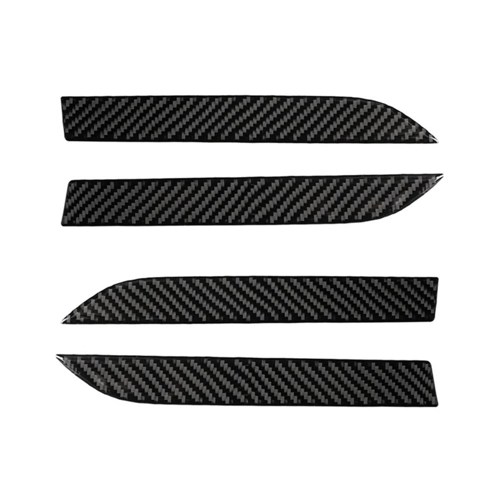 NMJLQW Car Accessories Door Handle Trim ABS Exterior Strip Cover Decorative for Tesla for Model X 2017 2018 2019