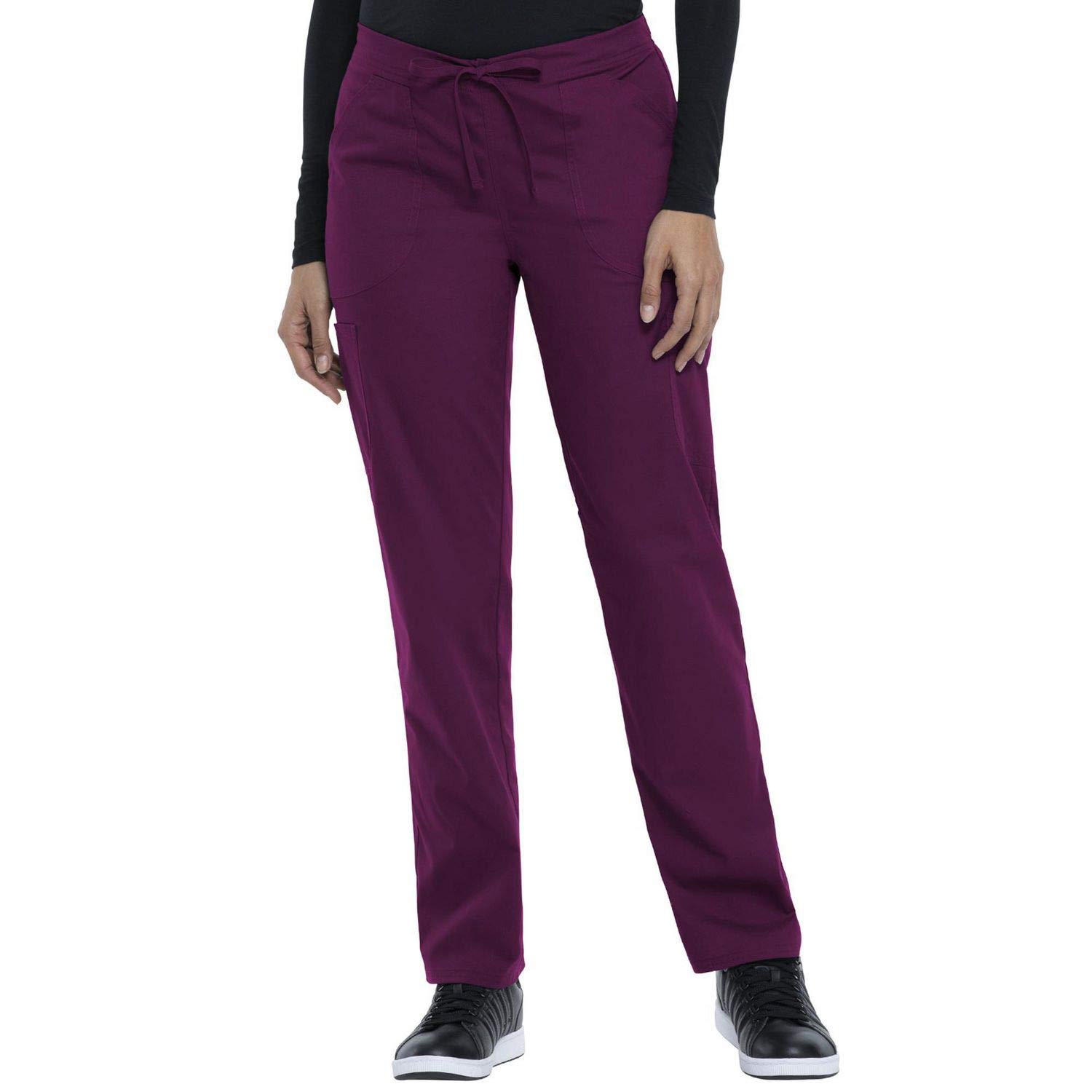 Smart Uniform Women's Scrub Bottom 021 (XL, Wine)